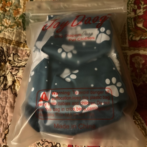 J.Daog Reusable Dog Belly Bands for Male Dogs Diapers, 3 Pack - Picture 3 of 3